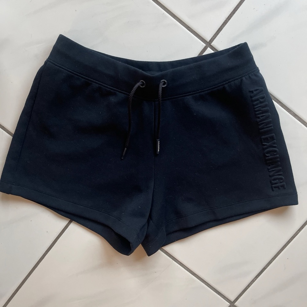 Armani Exchange Women's Dark Navy Shorts